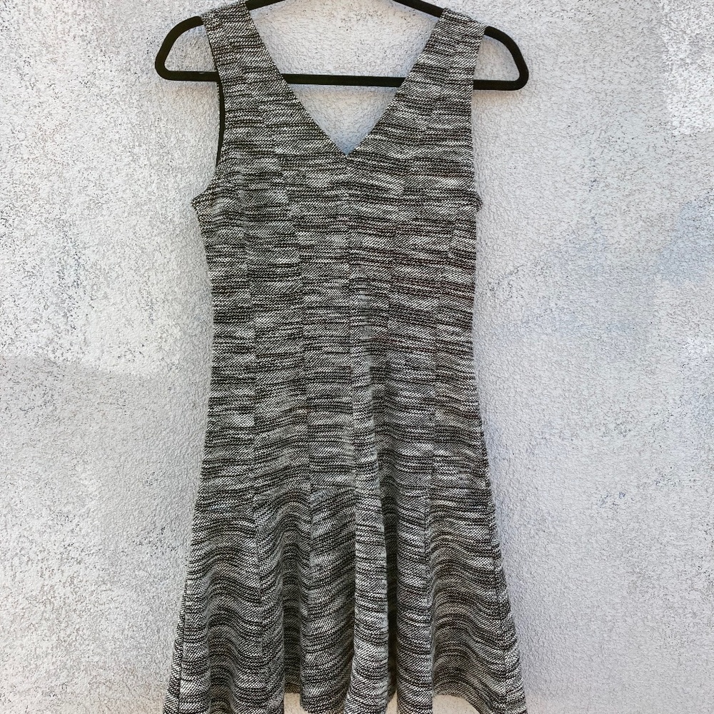 Black & White Skater Dress Tennis Dress mini dress